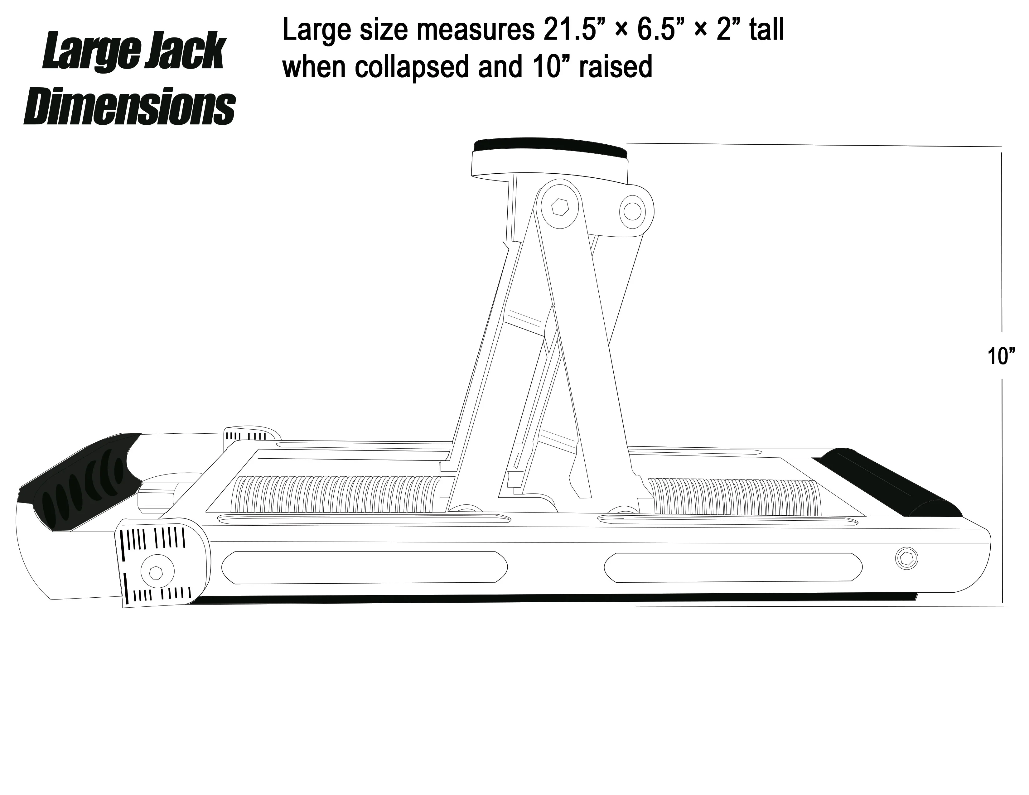 POL Slimline X Billet Jack - Image 3