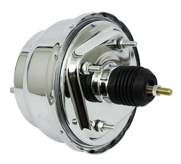 Power Brake Booster, 8" Dual Diaphragm, Chrome Plated - Image 3