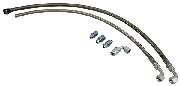 Power Steering Hose kit For LS Power Steering Pumps, Stainless Steel - Image 3