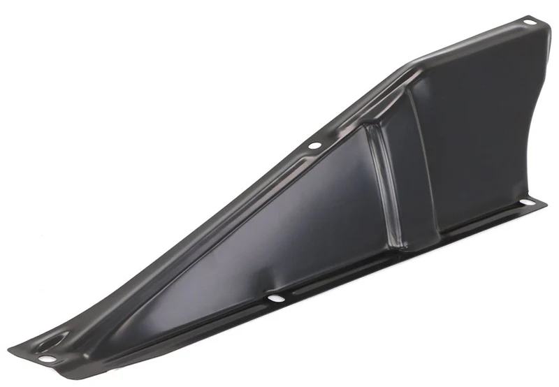 1960-66 Chevy & GMC Truck Radiator Core Support Upper Baffle, Black EDP - Image 4
