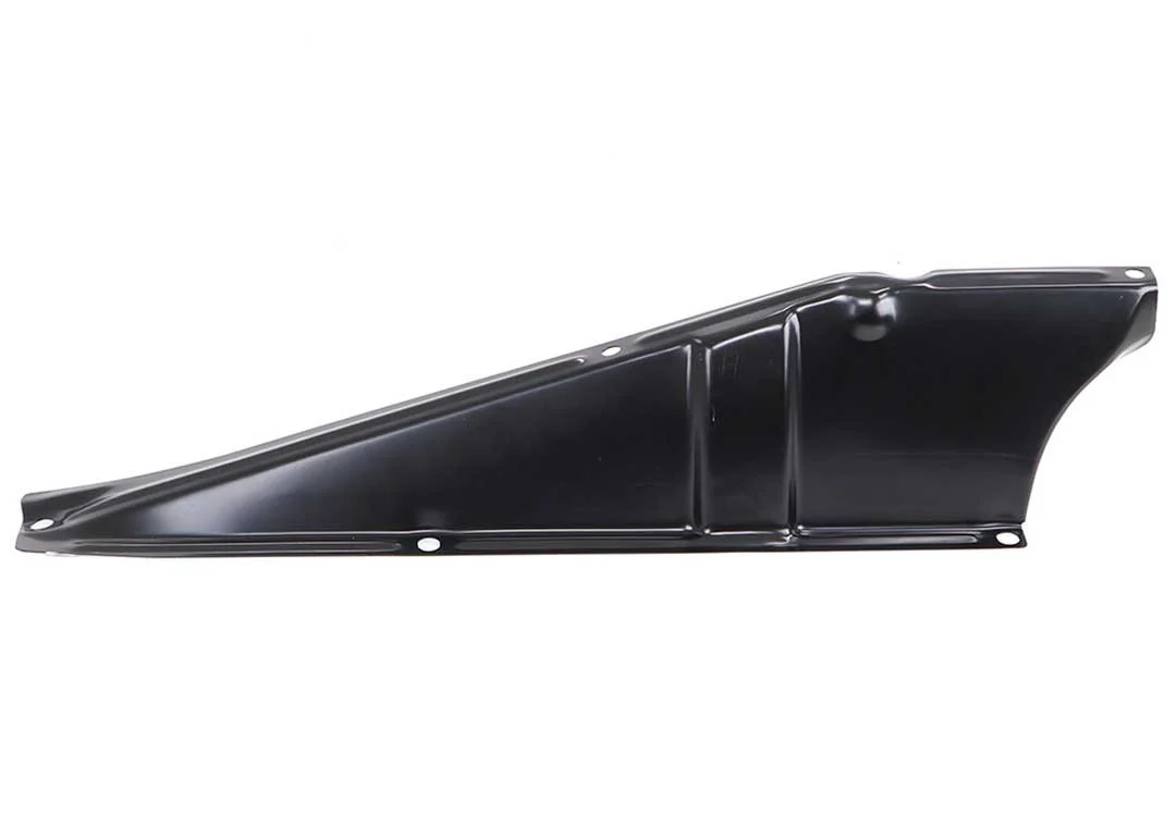 1960-66 Chevy & GMC Truck Radiator Core Support Upper Baffle, Black EDP - Image 6