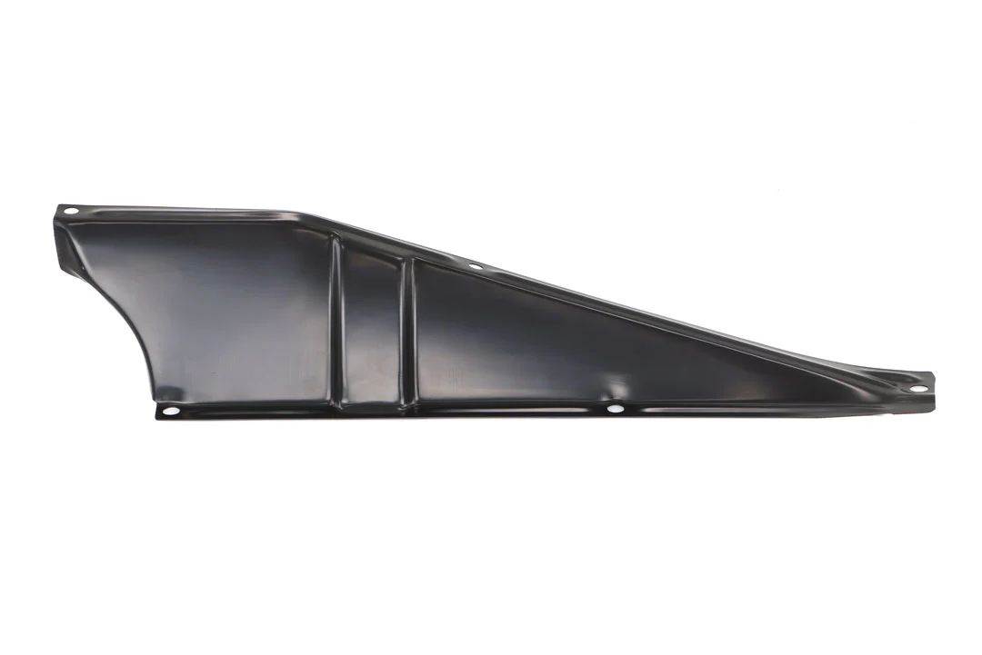 Radiator Core Support Upper Baffle, LH, Black EDP, 1960-66 Chevy & GMC Truck - Image 2