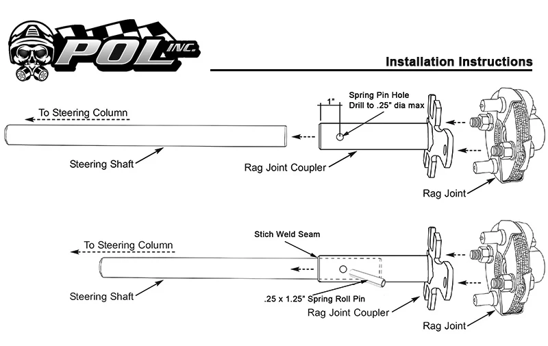 Rag Joint Steering Shaft Coupler - Image 4