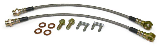 Rear Disc Brake Hose Kit, Stainless Hoses - Image 3