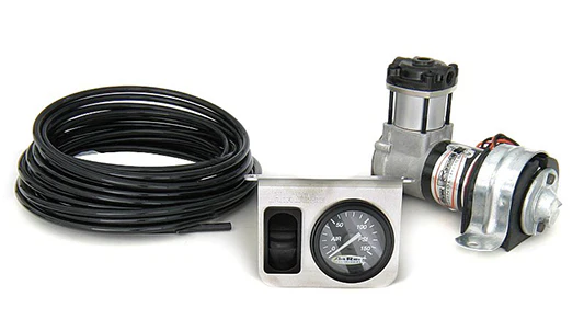 RideTech 30111500 - Small "OverLoad" Style Compressor Kit, Single Switch - Image 2