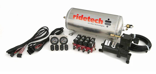 RideTech 30154100 - 4-Way Analog Ride Pro Compressor System, 5 Gallon - Image 2