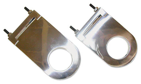 Steering Column Dash Mount, Billet Aluminum, Polished - Image 2