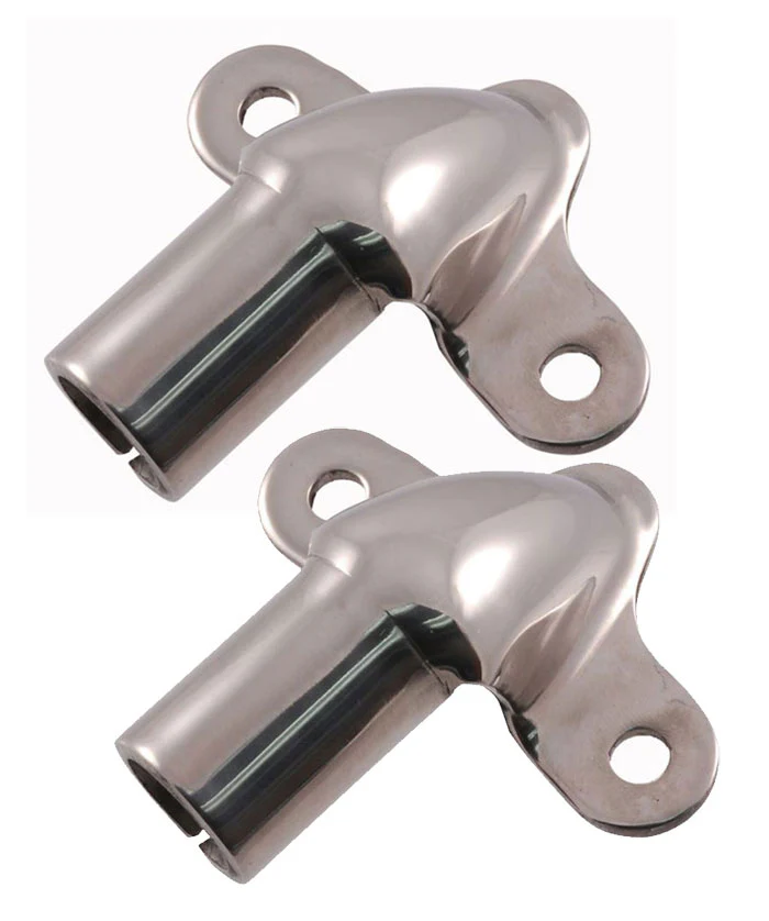 Tailgate Hinge Set, 1941-53 Chevy and GMC Stepside, Black or Chrome - Image 2