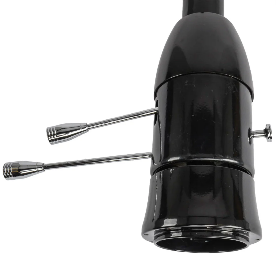 Tilt Steering Column, Black Powder Coated, Floor Shift - Image 4