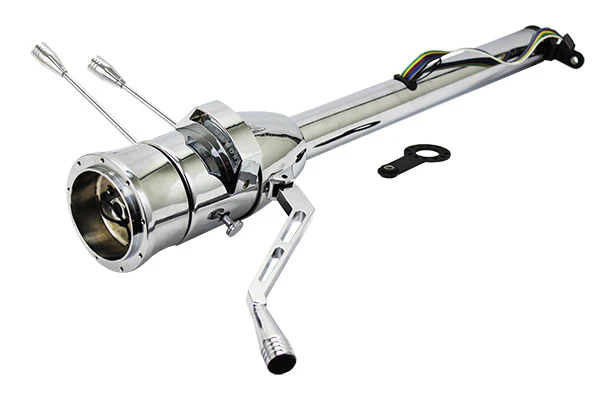 Tilt Steering Column, Chrome, Column Shift - Image 2
