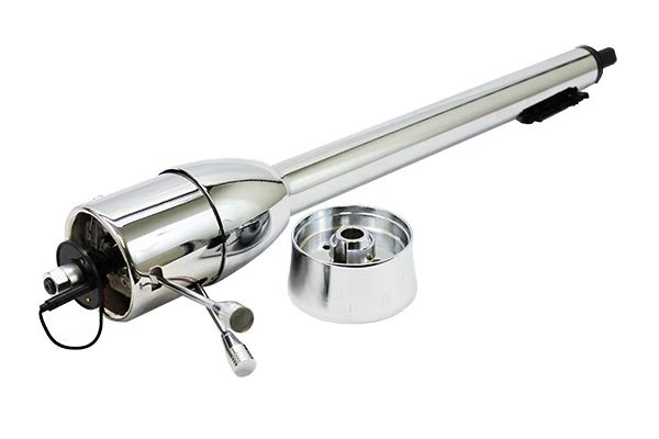 Tilt Steering Column, Chrome, Floor Shift - Image 4