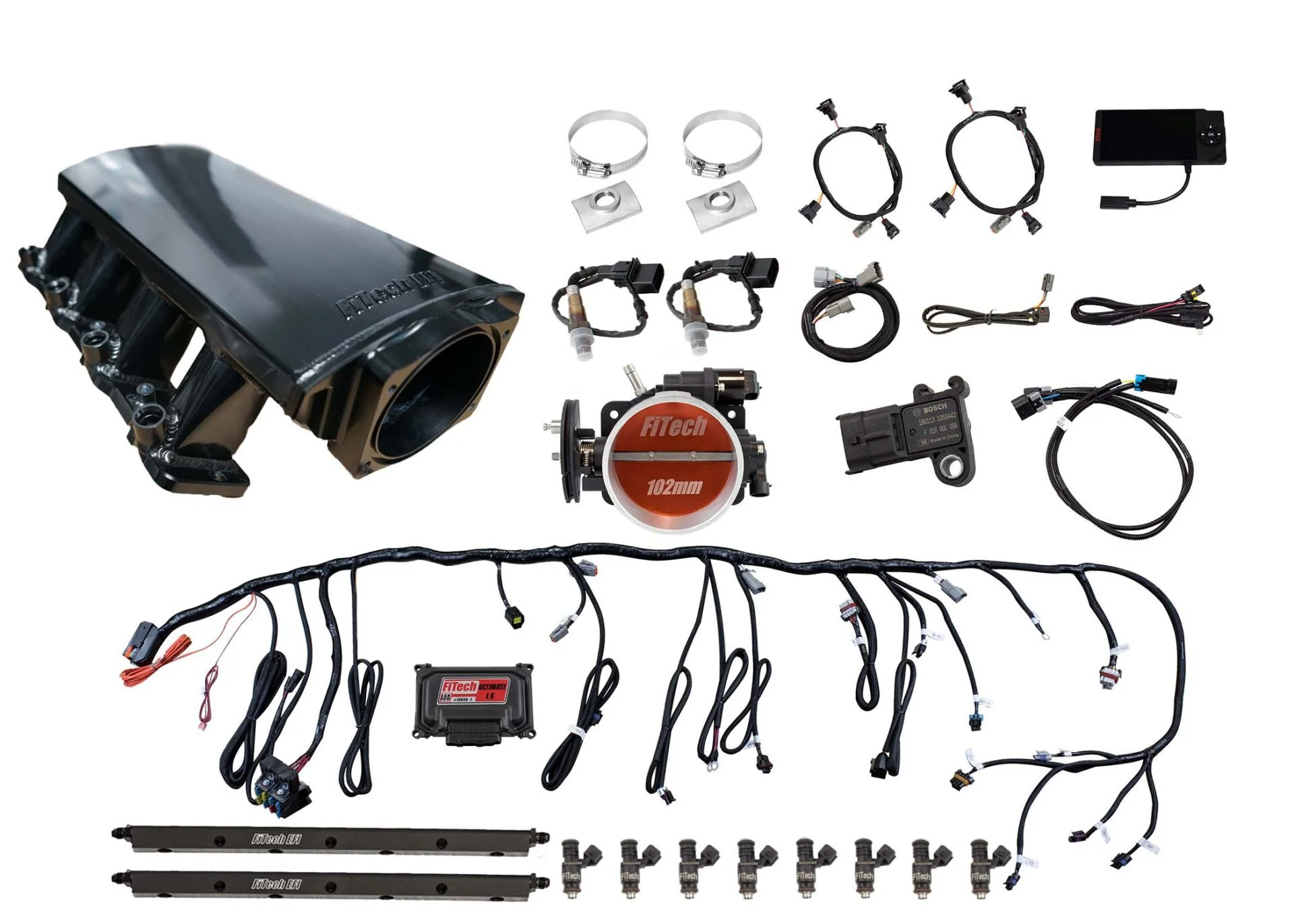 Ultimate LS 750 HP EFI System With Short LS3 Port Intake & Transmission Control - Image 2