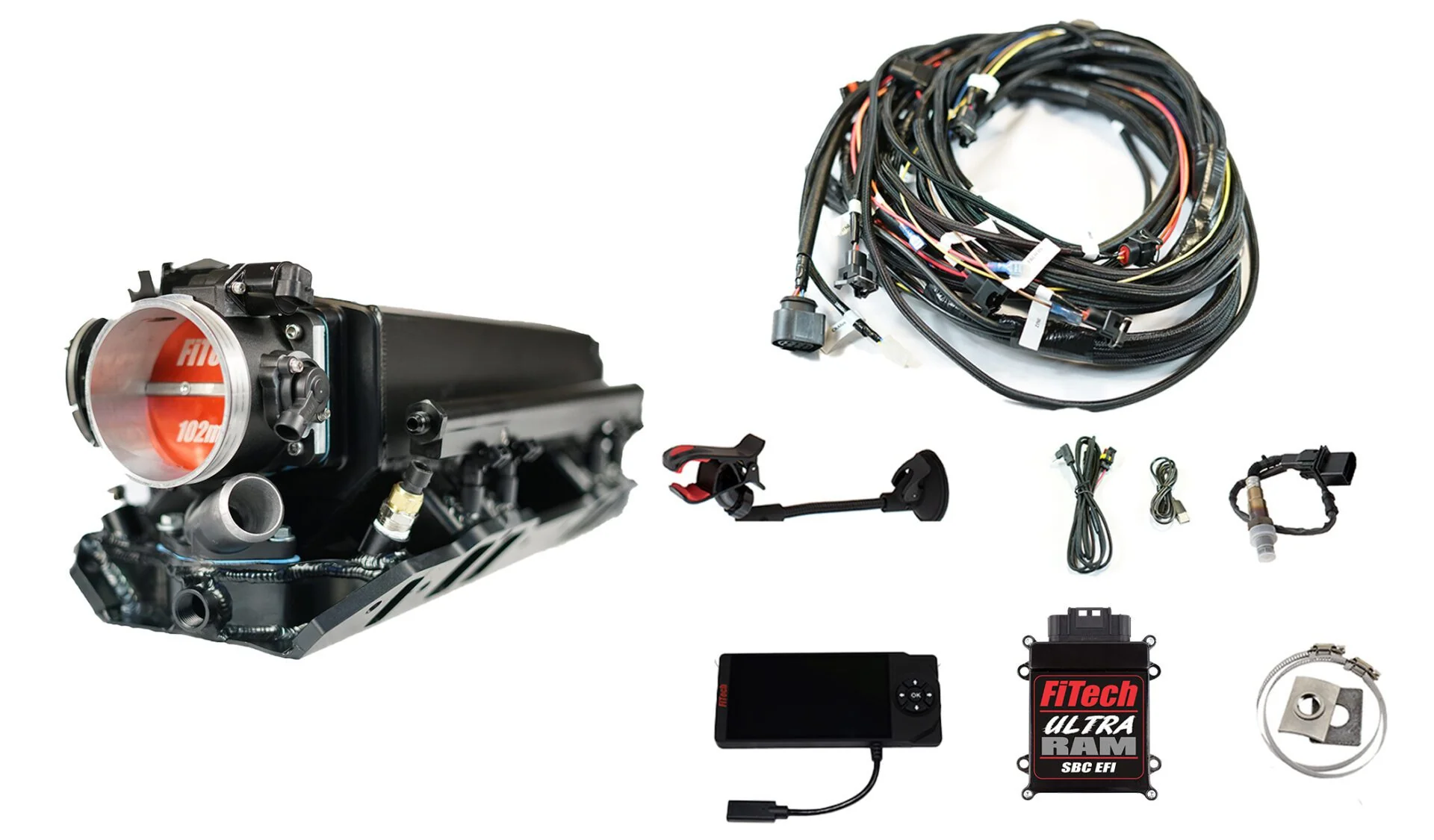 Ultra Ram 800 HP Chevy Big Block Rectangle Port EFI System - Image 2