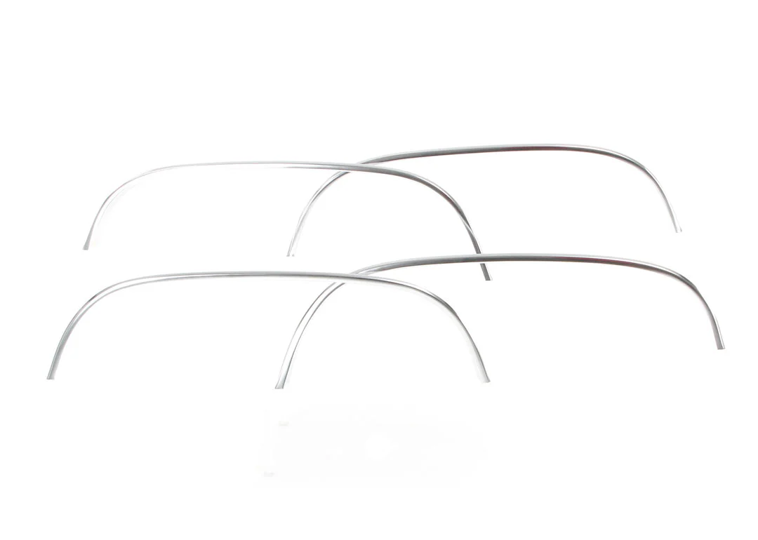 Wheel Opening Molding - 4pc set - Chrome - 88-98 Chevy GMC C/K Fleetside Pickup Truck SUV - Image 2