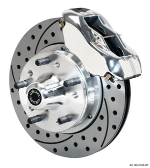 Wilwood 12" Drilled Rotors And 4 Piston Polished Calipers - Image 2