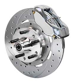 Wilwood Dynalite Disc Brake Conversion Kit for GM A F X Body, Chevelle, Camaro, Nova, 12.19" Rotor - Image 17
