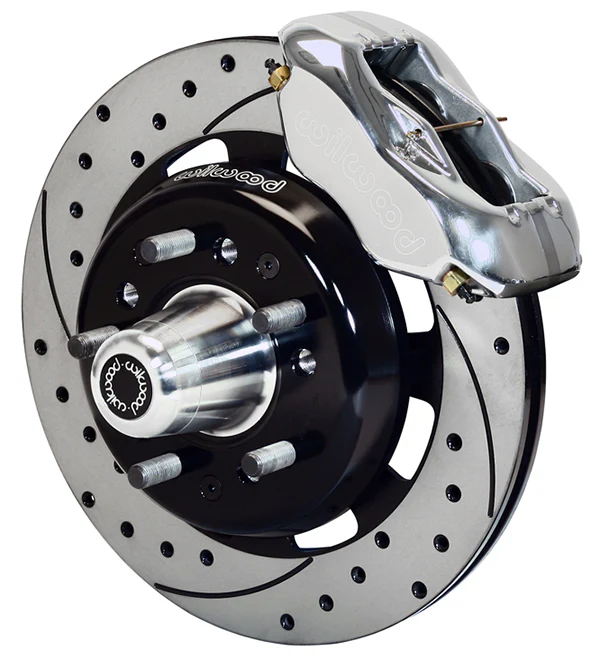 Wilwood Dynalite Pro Series Front Hub Kit, 1955-57 Chevy Belair Front Disc Brake Conversion Kits - Image 4
