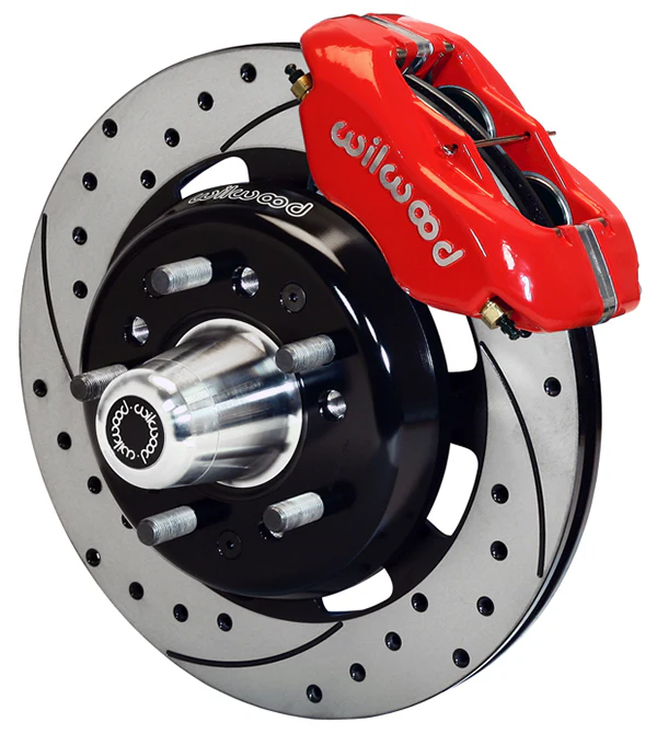 Wilwood Dynalite Pro Series Front Hub Kit, 1955-57 Chevy Belair Front Disc Brake Conversion Kits - Image 7