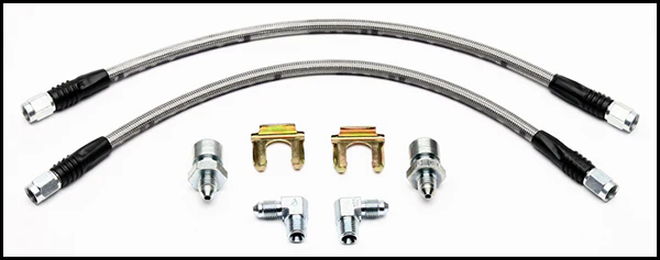 Wilwood Dynalite Pro Series Front Hub Kit, 1955-57 Chevy Belair Front Disc Brake Conversion Kits - Image 8